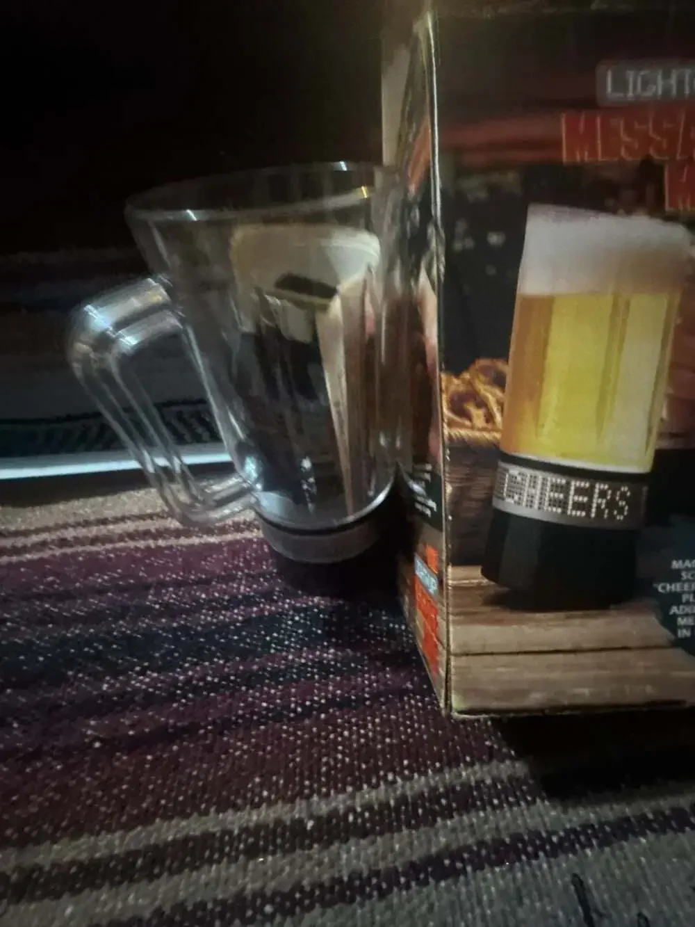 The Light-Up Message Mug light up